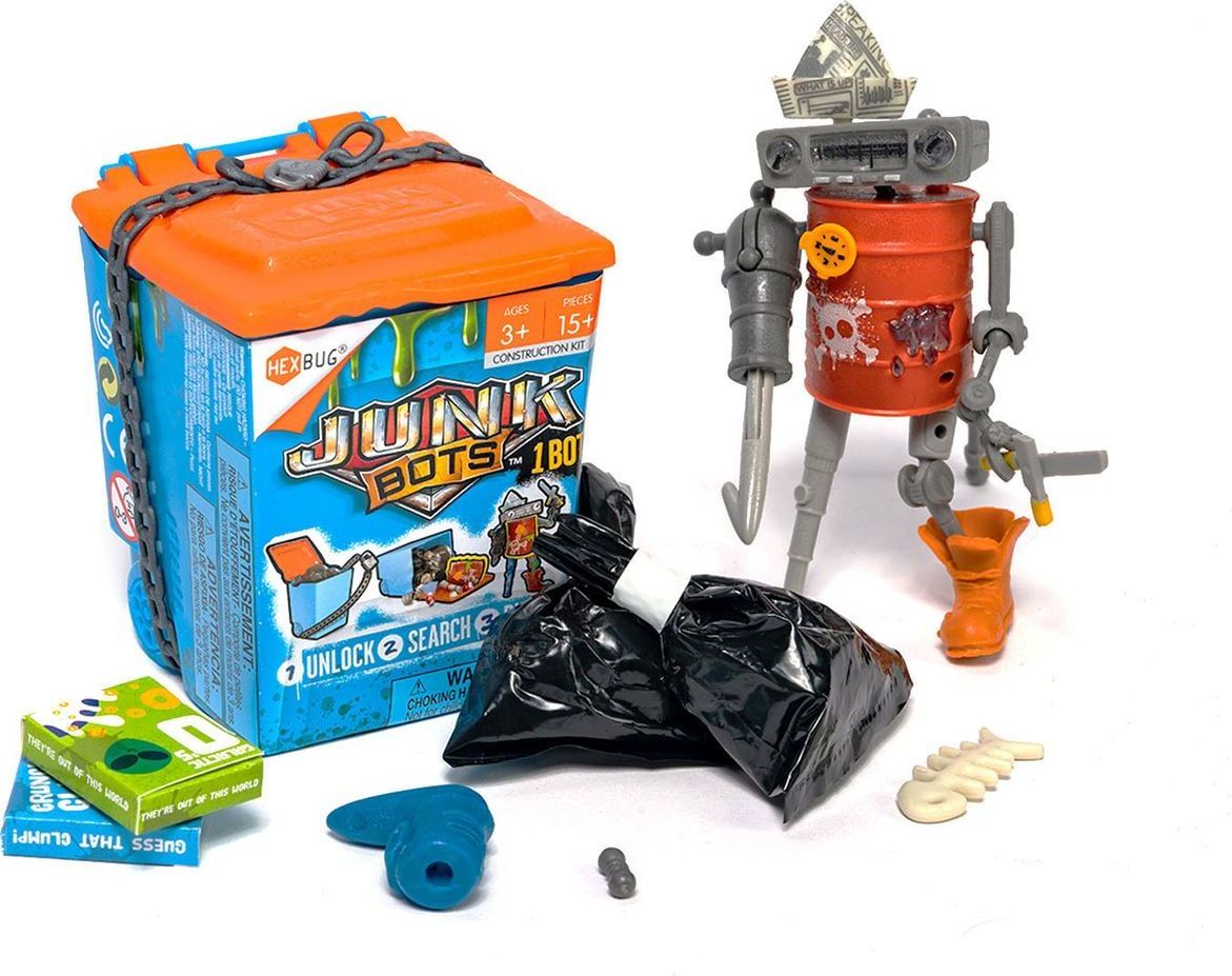Hexbug Junkbots Alley Popelnice - obrázek 1