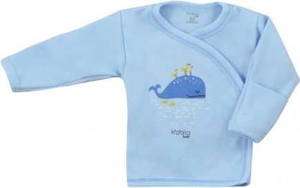 Kojenecká bavlněná košilka Koala Happy Baby modrá, Modrá, 68 (4-6m) - obrázek 1